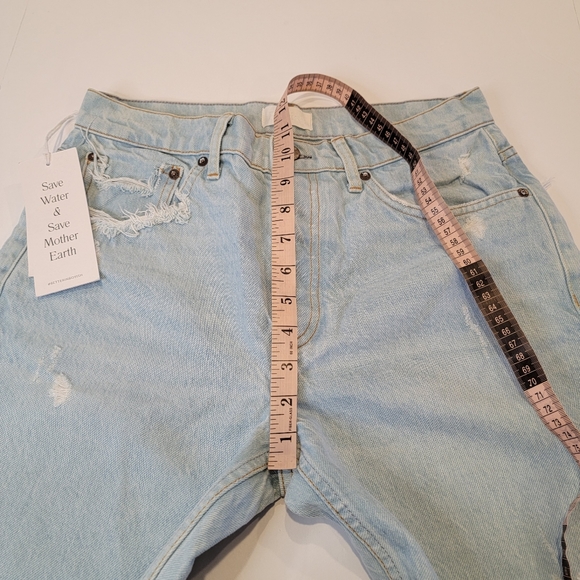 Boyish High-Rise Straight Leg Jean Distressed 27 New THE TOMMY | SPECTACULAR NOW - Picture 4 of 17